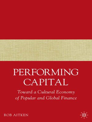 cover image of Performing Capital